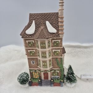 Dept 56 Dickens' Village Series "Nephew Fred's Flat."